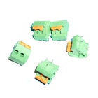 5.08mm 0.2” Pitch Screwless Spring Clamp PCB Terminal Blocks Jointable Green