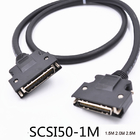 SCSI 50 دبوس موصلات سريعة الربيع المشبك كتل محول المجلس اندلاع