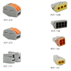 Equivalent Compact Splicing LED Connectors Quick Connect Terminal Blocks