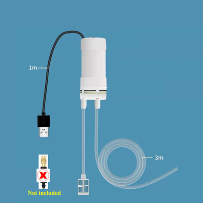 نظام سقي مضخة مياه كهربائية ذاتية الفتح USB ، مضخة سقي خزان للأسماك بالرش ، تيار مستمر 5 فولت