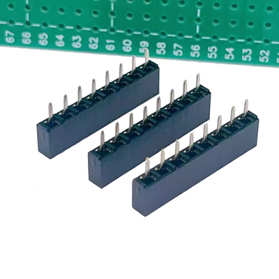 ملون 2x40P 40Pin 2.54mm 0.1 &quot;شريط رأس دبوس ذكر صف مزدوج مستقيم
