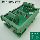 Converter of Open Collector HTL 24v into Differential TTL 5v Signal 2 Ways Universal
