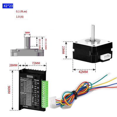 ماكينة محرك خطوة من طراز Nema 17 42mm TB6600 لطباعة ثلاثية الأبعاد وآلات CNC