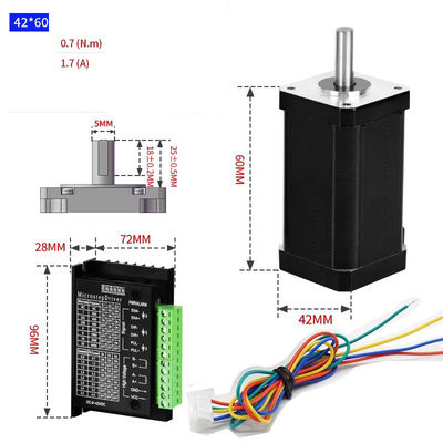 ماكينة محرك خطوة من طراز Nema 17 42mm TB6600 لطباعة ثلاثية الأبعاد وآلات CNC