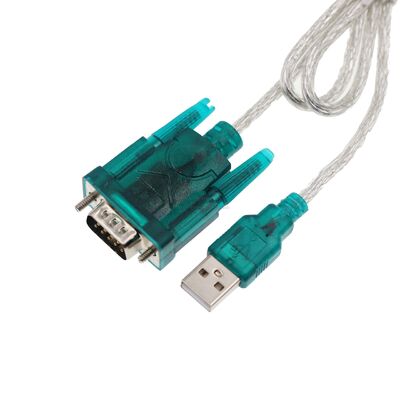No Driver Program Needed USB RS232 To DB 9-Pin Converter Cable 80cm for Win10 Win11