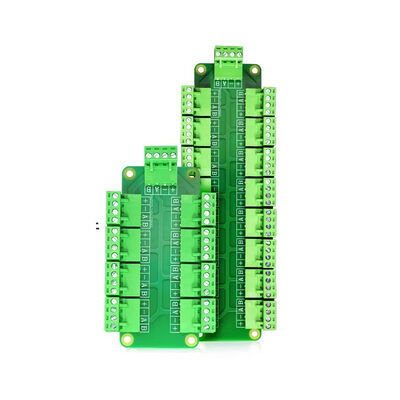 16 طريقة 8 طرق RS485 موزع توزيع الأسلاك محطة كتلة لوحة الخروج