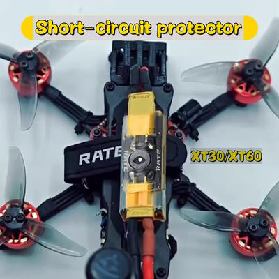 اختبار فيوز وقف الدخان XT30 XT60 سدادة السلامة الحماية من الدائرة القصيرة للطائرة بدون طيار RC FPV