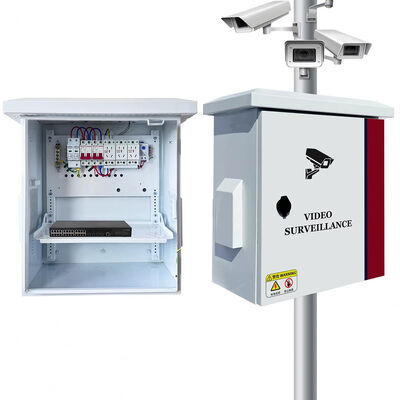 علبة فيديو مراقبة من الصلب المجلفن مع طبقة طلاء