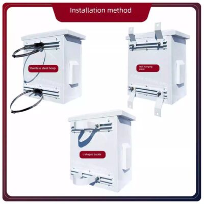 علبة فيديو مراقبة من الصلب المجلفن مع طبقة طلاء