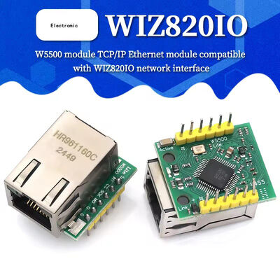 W5500 Chip New SPI to LAN / Ethernet Converter TCP / IP 51 / STM32 Microcontroller Program