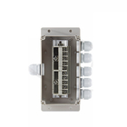 Cable Distribution Junction Box 158*90*60mm Waterproof  Wall Mount With Connectors Assembly Kit