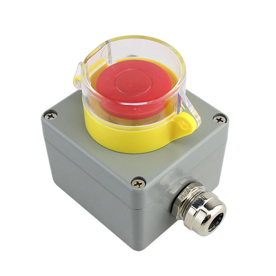 في الهواء الطلق Pushbutton التبديل محطة مربع يموت الصب الألومنيوم حالة انفجار التخصيص