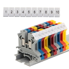 ZB6 UK2.5B UK5N Din Rail Terminal Blocks Maker Strips with Number Printed