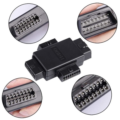 موصلات OBD2 16pin إلى الكتل الطرفية ، لوحة اندلاع لوحة DIN للسكك الحديدية