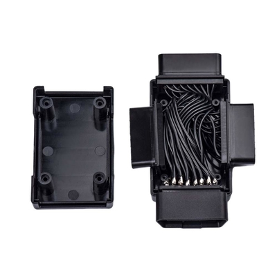 موصلات OBD2 16pin إلى الكتل الطرفية ، لوحة اندلاع لوحة DIN للسكك الحديدية