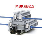 MBKKB2.5 MBKKB-2.5 مزدوج الطبقة المسمار المشبك DIN السكك الحديدية مجموعة كتل كتل 500V 24A