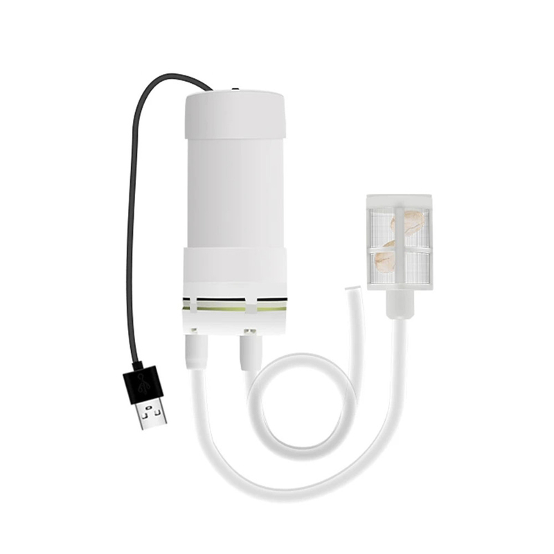 نظام سقي مضخة مياه كهربائية ذاتية الفتح USB ، مضخة سقي خزان للأسماك بالرش ، تيار مستمر 5 فولت