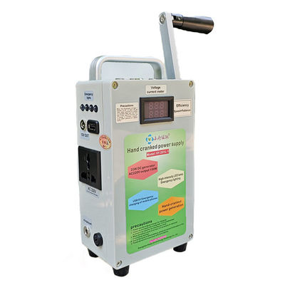 مولد الكرنك اليدوي USB 5V بنك الطاقة للهاتف المحمول AC 220V 150W محطة الطاقة الطارئة